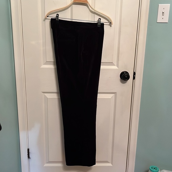 Coldwater Creek “Whisper Corduroy” Trouser- Size 14 Petite - Black - Picture 3 of 10